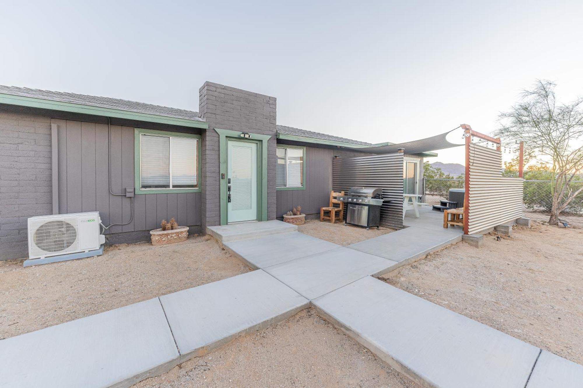 New Property! The Cactus Villas At Joshua Tree National Park - Pool, Hot Tub, Outdoor Shower, Fire Pit 二十九棕榈村 外观 照片